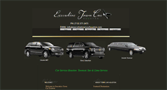 Desktop Screenshot of executivetowncarhouston.com